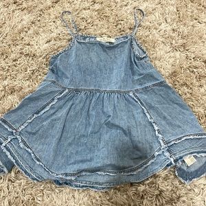 Free People jean dress